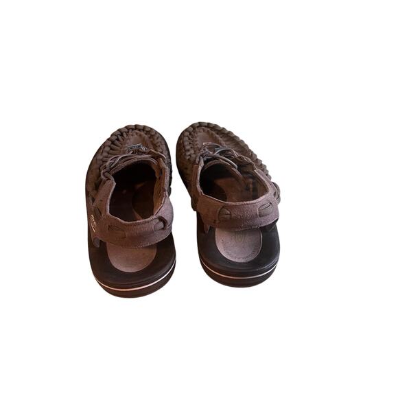 Keen Men’s Charcoal Gray UNEEK Braided Cord Sandals main image 7